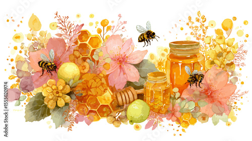 honey and nuts bee