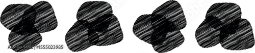 Versatile Collection of Black Grunge Brush Strokes and Abstract Vector Shapes for Bold, Edgy Design Elements and Creative Visual Projects