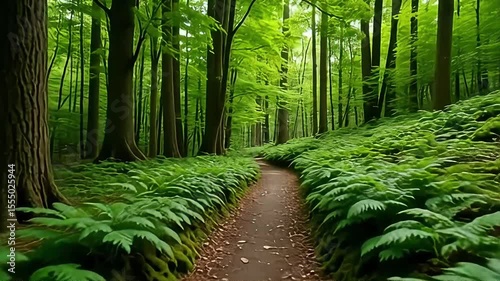 footpath in the forest