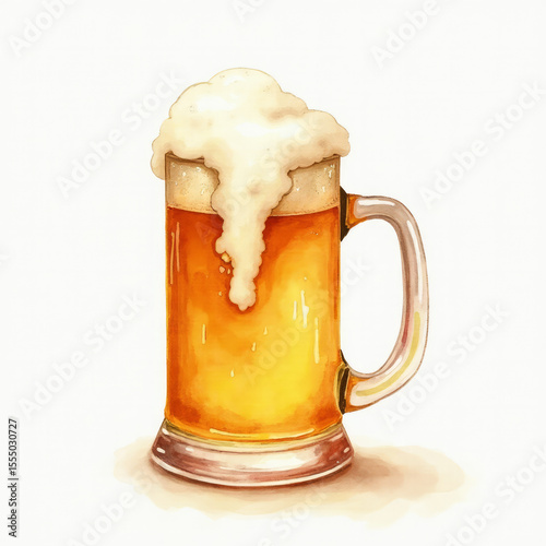 Beer Mug Emoji — 3D Frothy Pint Glass Icon