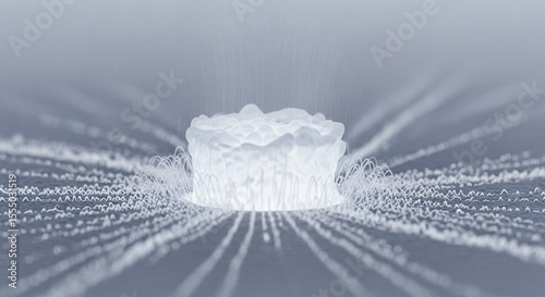 AI binary code background Generative AI	
