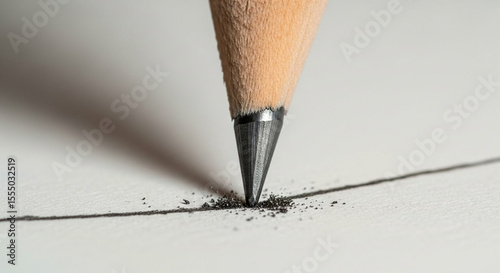 close up of pencil Generative AI	
