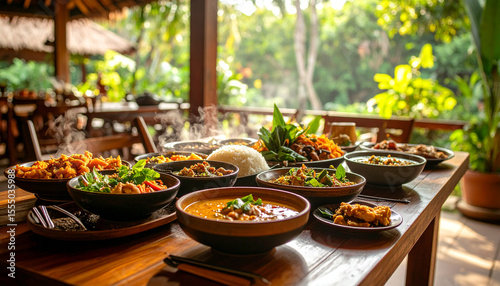 Thai Food Table
