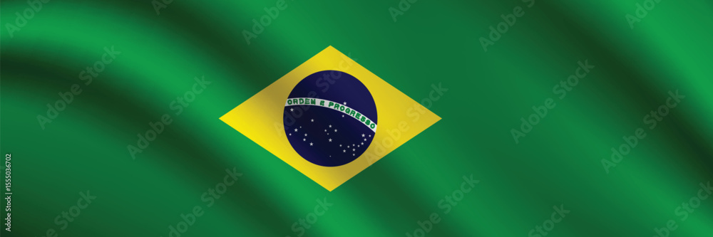 Fototapeta premium National Design Featuring Brazil Identity