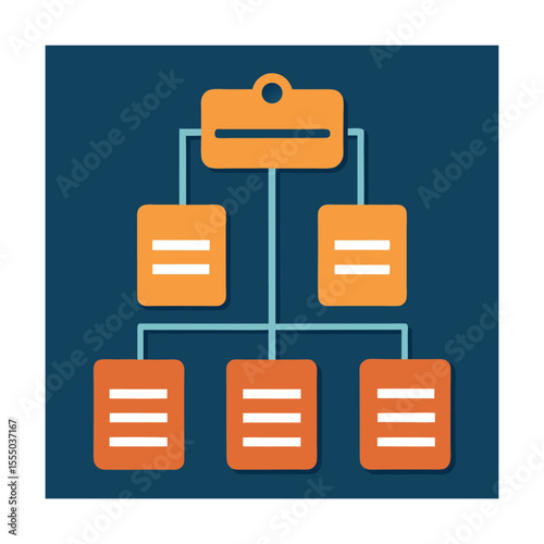 Structured Data Tags Illustration with Blank Boxes