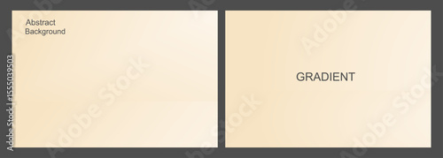 Soft Beige Gradient Abstract Background, for Presentation and Design, Studio showroom product background, fashion runway mockup scene. vector illustration