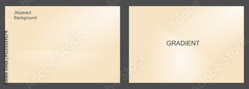 Soft Beige Gradient Abstract Background, for Presentation and Design, Studio showroom product background, fashion runway mockup scene. vector illustration