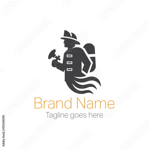 Vector sport bicycle motocross silhouette logo icon design with Japanese or Chinese calligraphy character