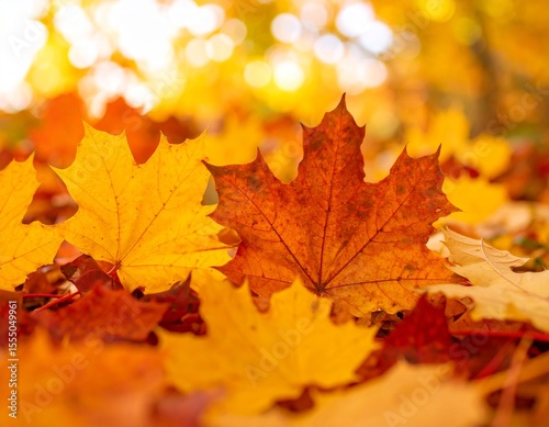 autumn maple leaves