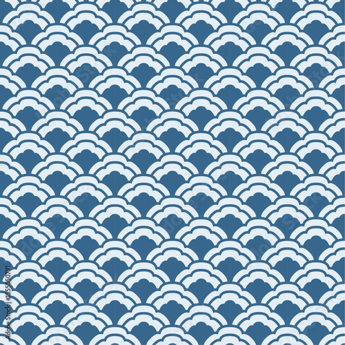 seamless blue pattern