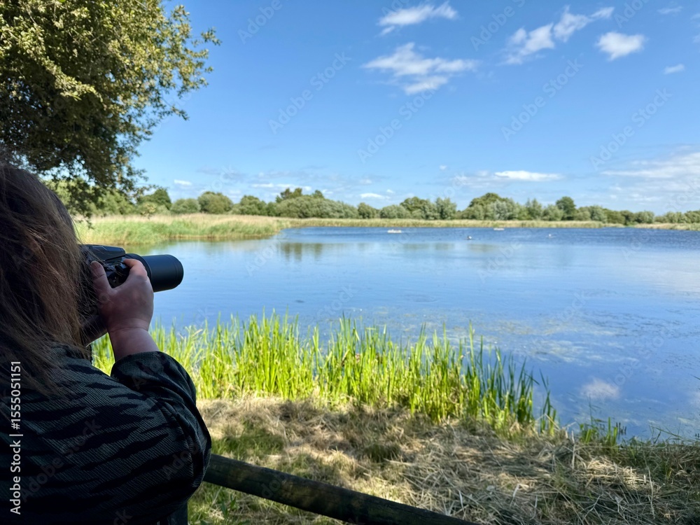 Obraz premium Nature Reserve Lake