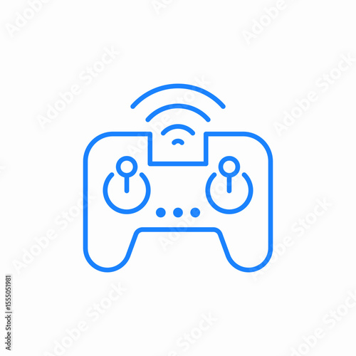 remote game controller icon sign vector