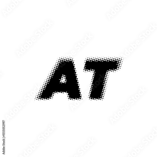 Wallpaper Mural Abstract initial letter TA or AT logo Torontodigital.ca