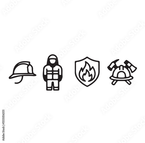 vector illustration of a house with a helmet