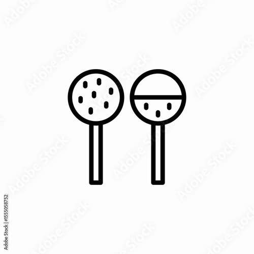 lollipop sugar icon sign vector