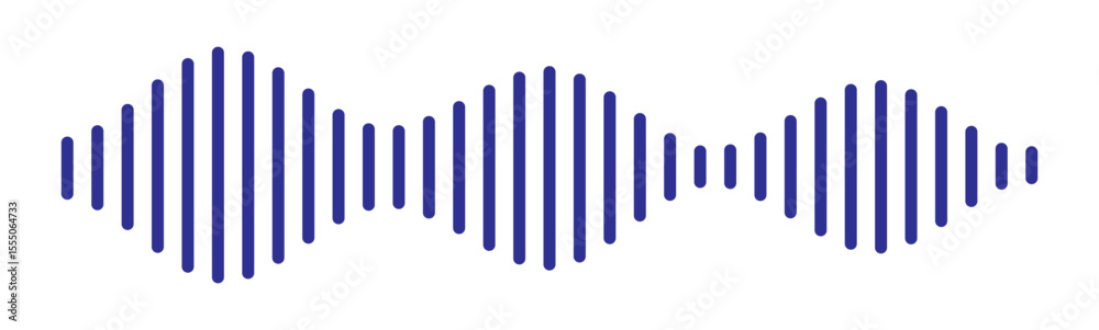 Record player lines social audio of voice volume equalizer with stereo noise sound wave message. Blue sound wave audio icon vector. Blue Audio sound symbol. Audio waves icon. Voice message symbol. Record player lines social audio of voice volume equalizer with stereo noise sound wave message. Blue sound wave audio icon vector. Blue Audio sound symbol. Audio waves icon. Voice message symbol.