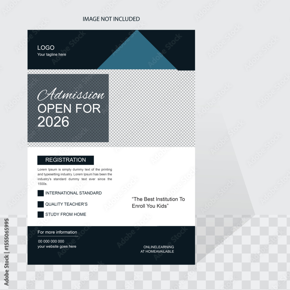 Obraz premium Education Flyer Design
