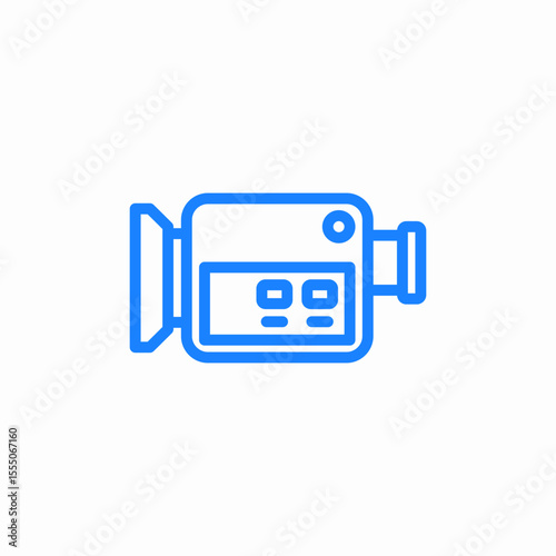 video camera device icon sign vector