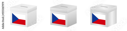 Election in Czech Republic. Election Concept. Vector Illustration.