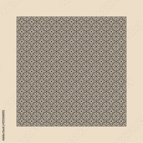 Set of laser cut templates with geometric pattern. For metal cutting, wood carving, panel decor, paper art, stencil or die for fretwork, card background design. Vctor illustration	