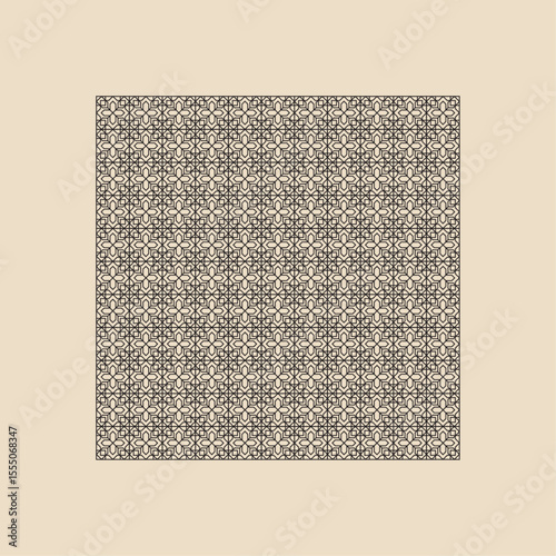  laser cut templates with geometric pattern. For metal cutting, wood carving, panel decor, paper art, stencil or die for fretwork, card background design. Vctor illustration	