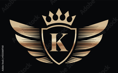Majestic Letter K Logo