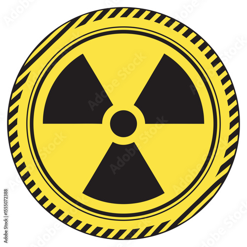 radiation warning sign