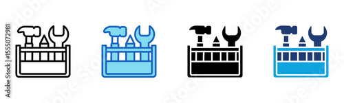 Developer Tools icon Multi Style Vector Illustration