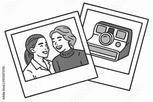 Modern digital photo frame showcasing a vibrant image with colorful elements
