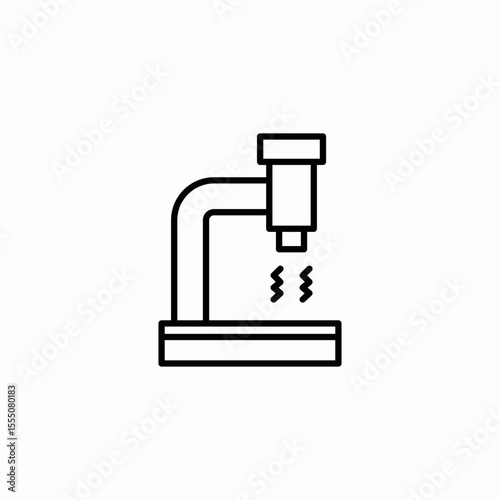 water purification system icon sign vector