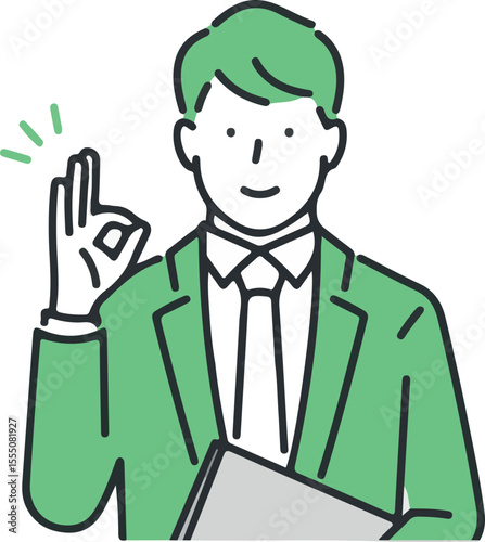A business man good job