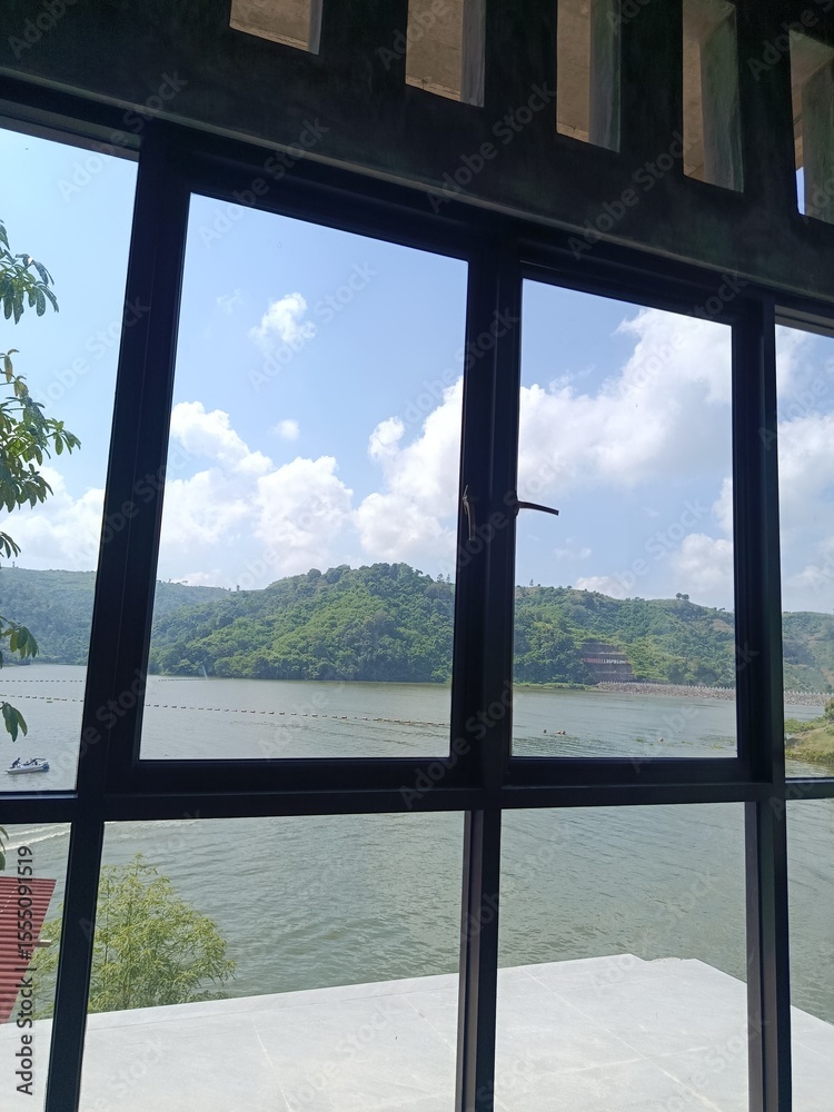Fototapeta premium view from the window