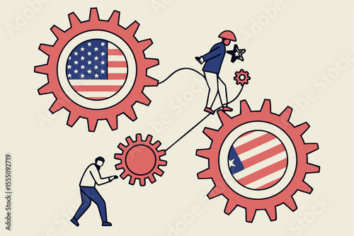 Conflicting US tariffs spark global trade tensions, ideal for economic, business, or policy discussions