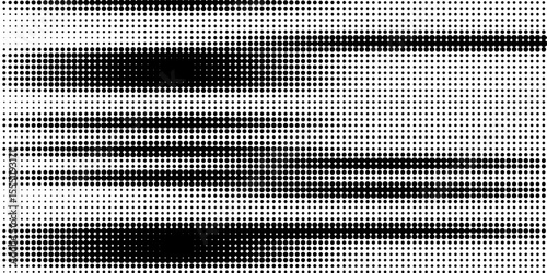 Grunge halftone gradient background. Faded grit noise texture. White and black sand wallpaper. Retro pixelated backdrop. Anime or manga style comic overlay. modern dots