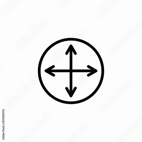 navigation direction icon sign vector