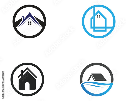 Home logo and symbols template icons app
