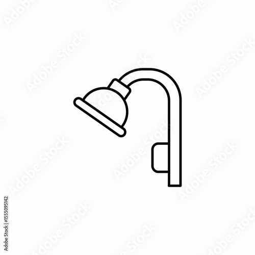 shower head icon sign vector