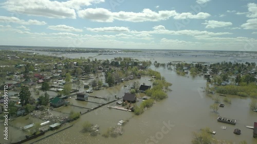 Global warming, floods on the planet.The apocalypse, catastrophes.Storms and destruction.Natural disasters,climate change,the riot of nature.The remnants of human life are floating in dirty water.End
