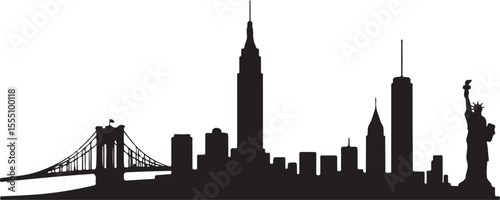 Metropolitan Skyline Silhouette