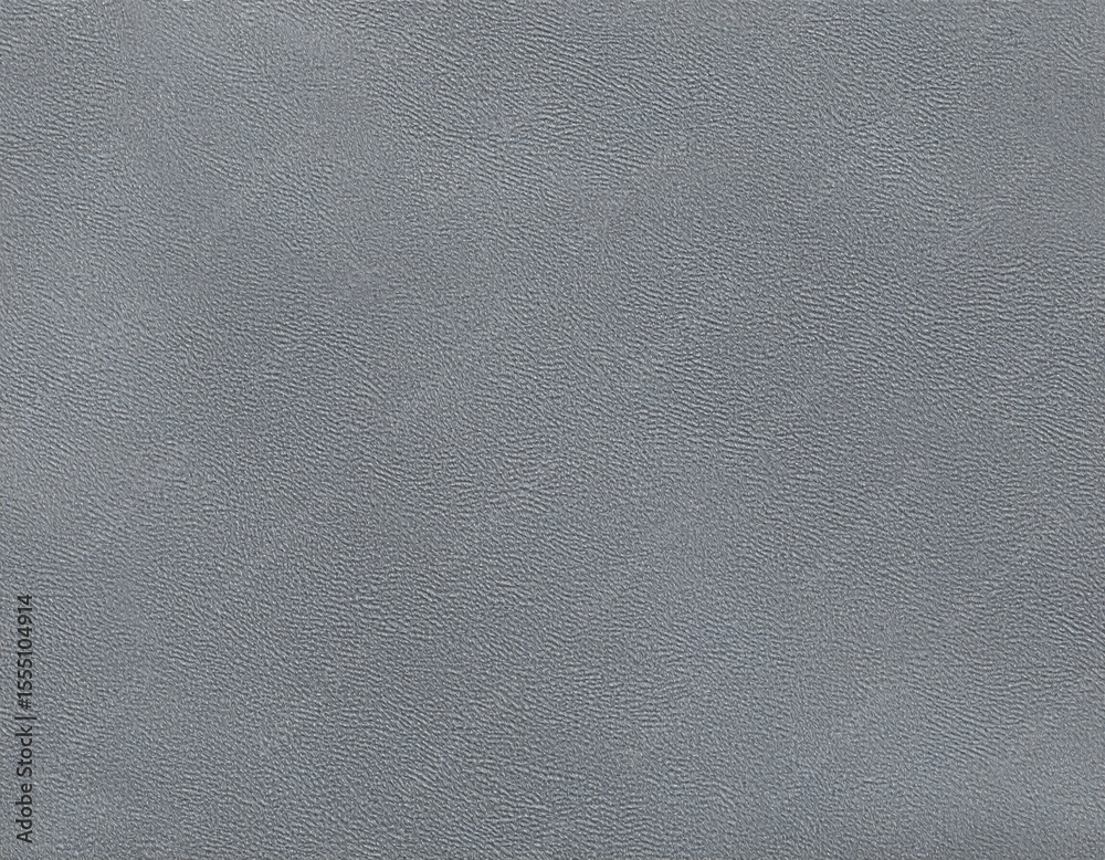 Fototapeta premium Gray leather with smooth matte surface texture