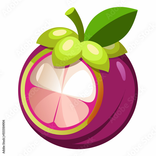 vector image of an apple