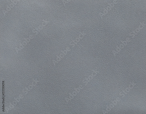 Gray leather with smooth matte surface texture
