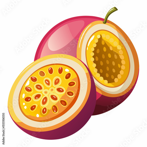 vector illustration of an apple fruit