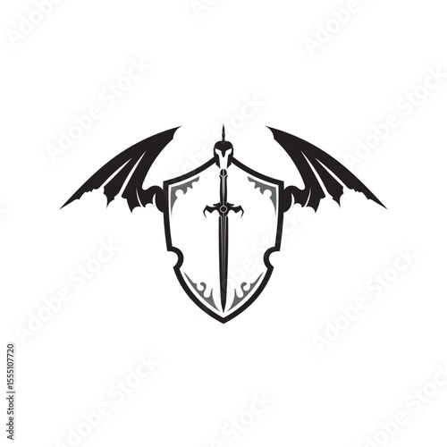 Cross swords icon flat. Simple vector symbol and bonus icon
