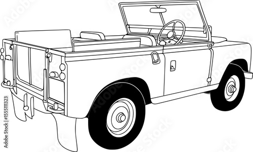 truck vinyl ready vector illustration