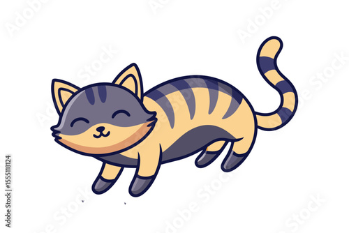 Slipping cat