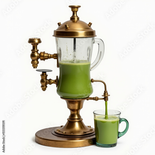 Green Smoothie Emoji — Vibrant 3D Healthy Drink Icon
