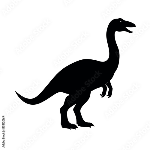 dinosaur silhouette wild creature design