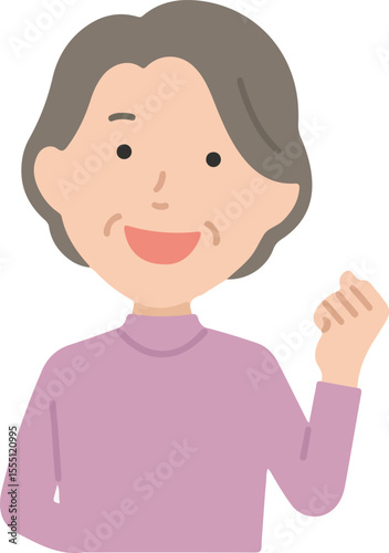 Fist older women
