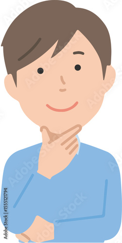 Trustworthy plain-clothed man